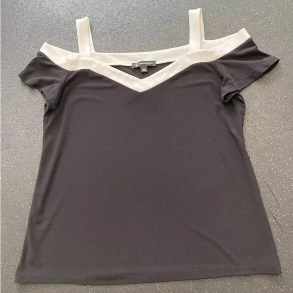 INC International Concepts Womens long sleeve cold shoulder blouse, Size Small - Picture 4 of 6